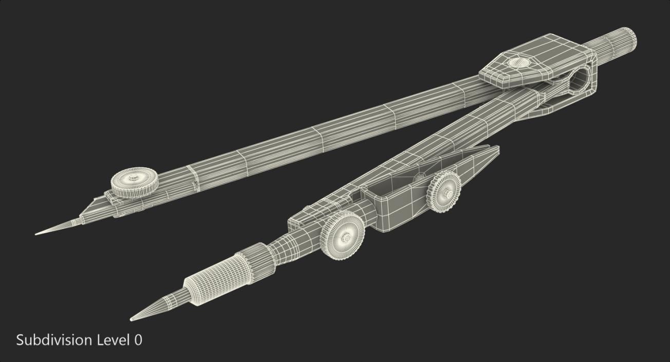 3D Drawing Compass Instrument