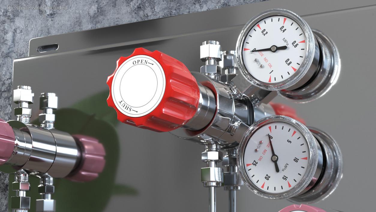 3D Pressure Gauges Collection