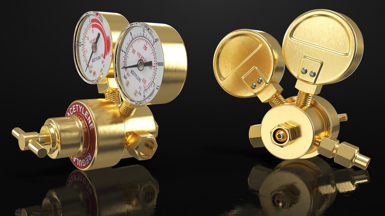 3D Pressure Gauges Collection