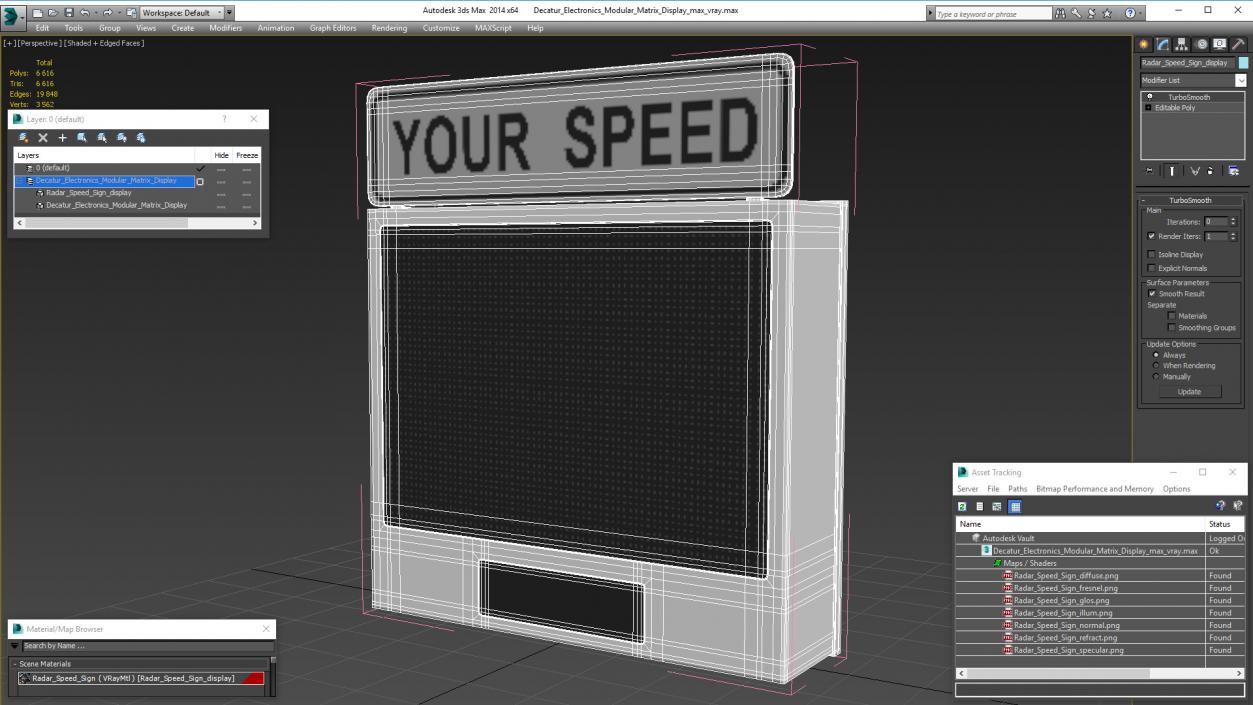 Decatur Electronics Modular Matrix Display 3D