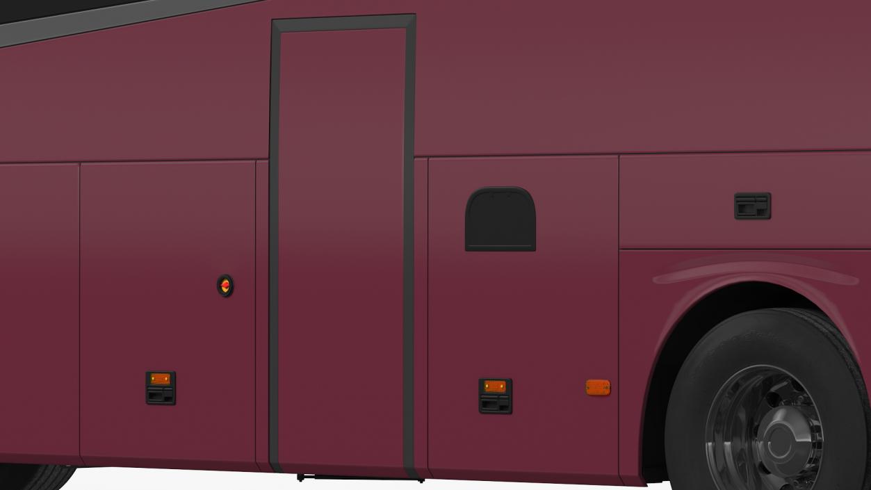 3D model Volvo 9900 Bus Simple Interior