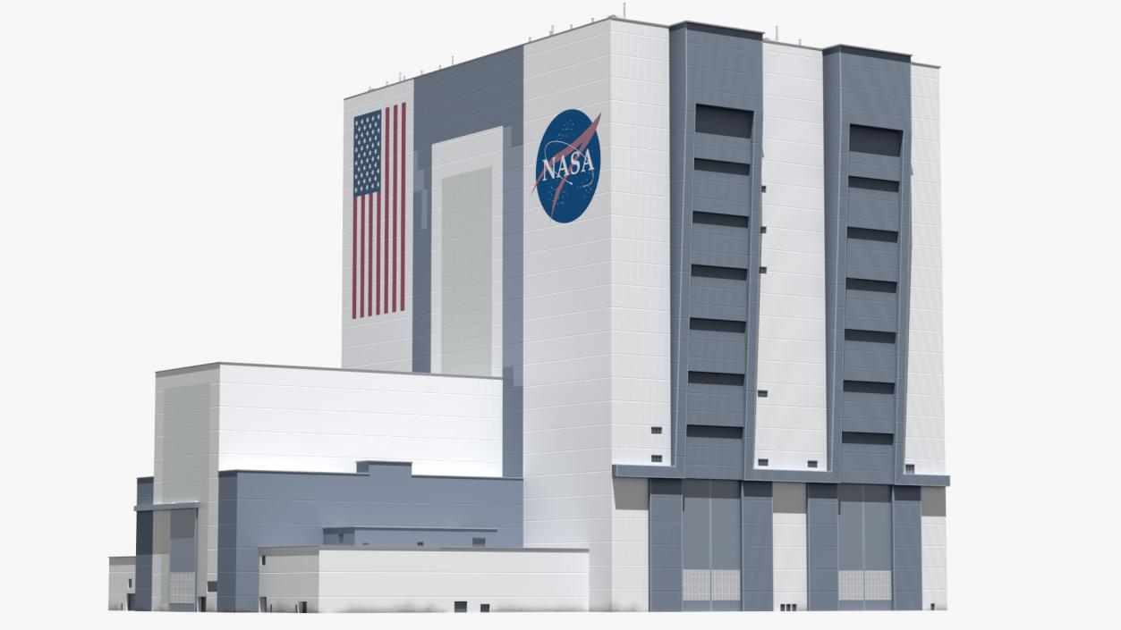 3D model Vehicle Assembly Building