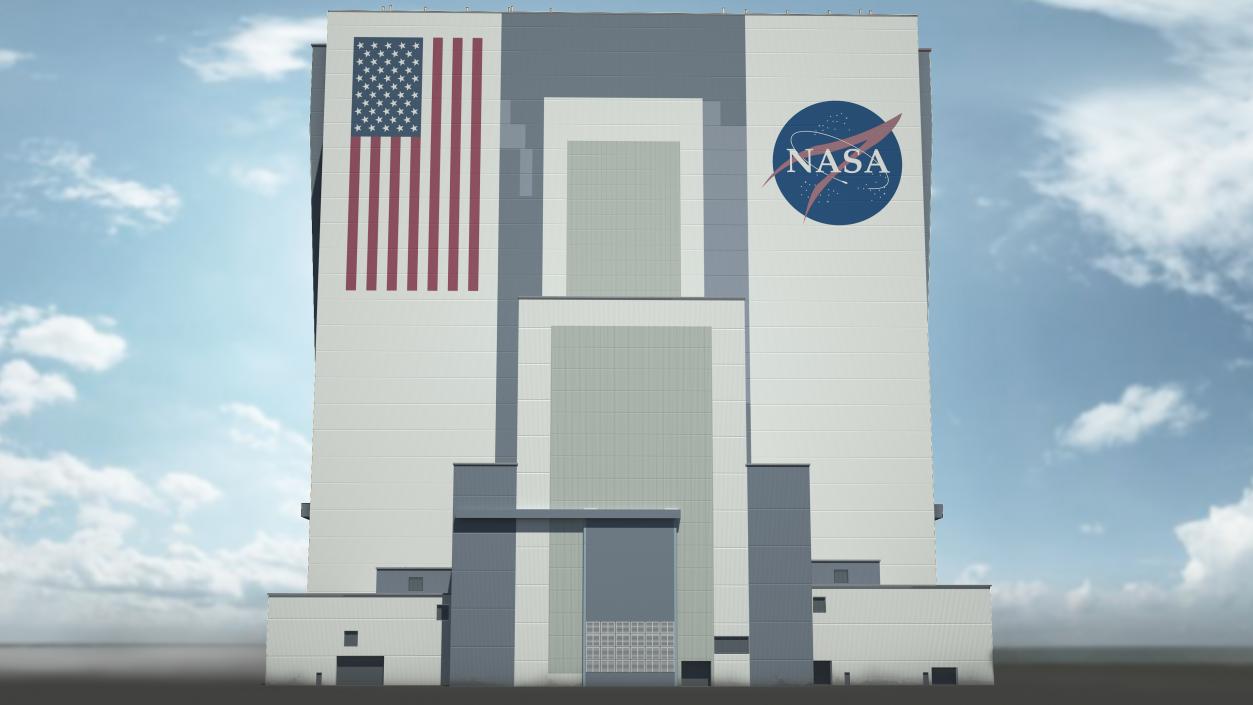 3D model Vehicle Assembly Building