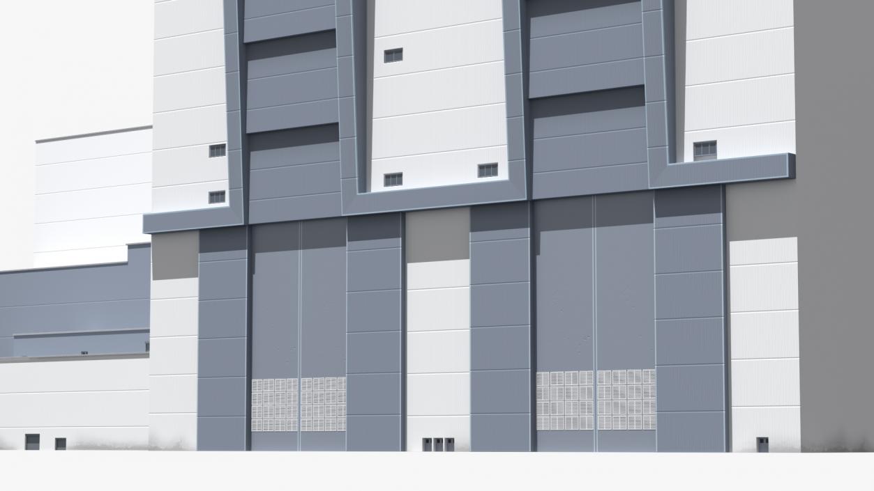 3D model Vehicle Assembly Building