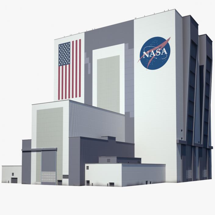 3D model Vehicle Assembly Building