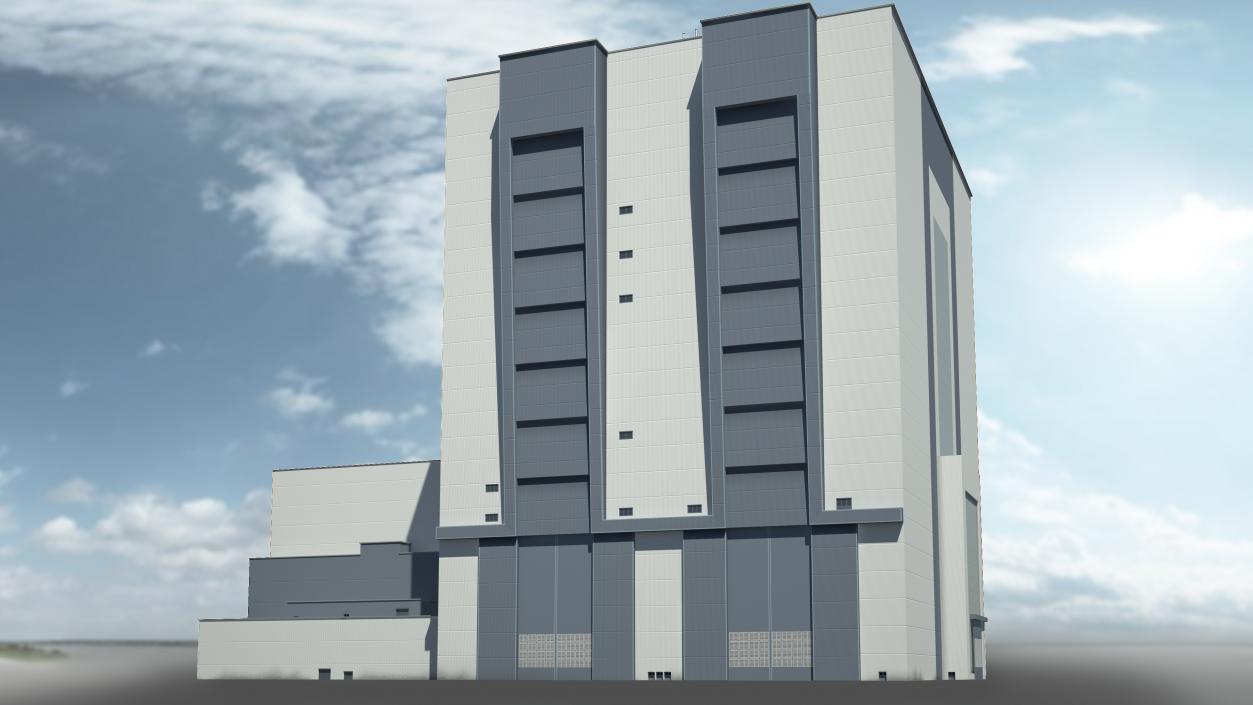 3D model Vehicle Assembly Building