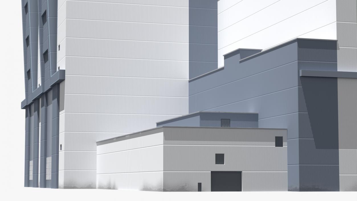 3D model Vehicle Assembly Building