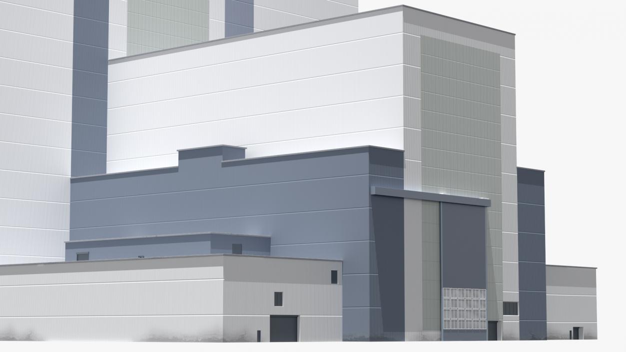 3D model Vehicle Assembly Building