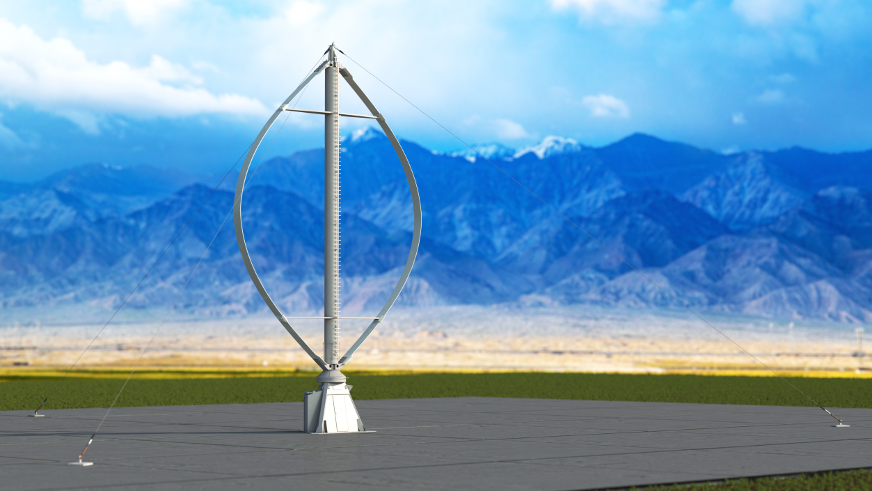 3D Darrieus Turbine