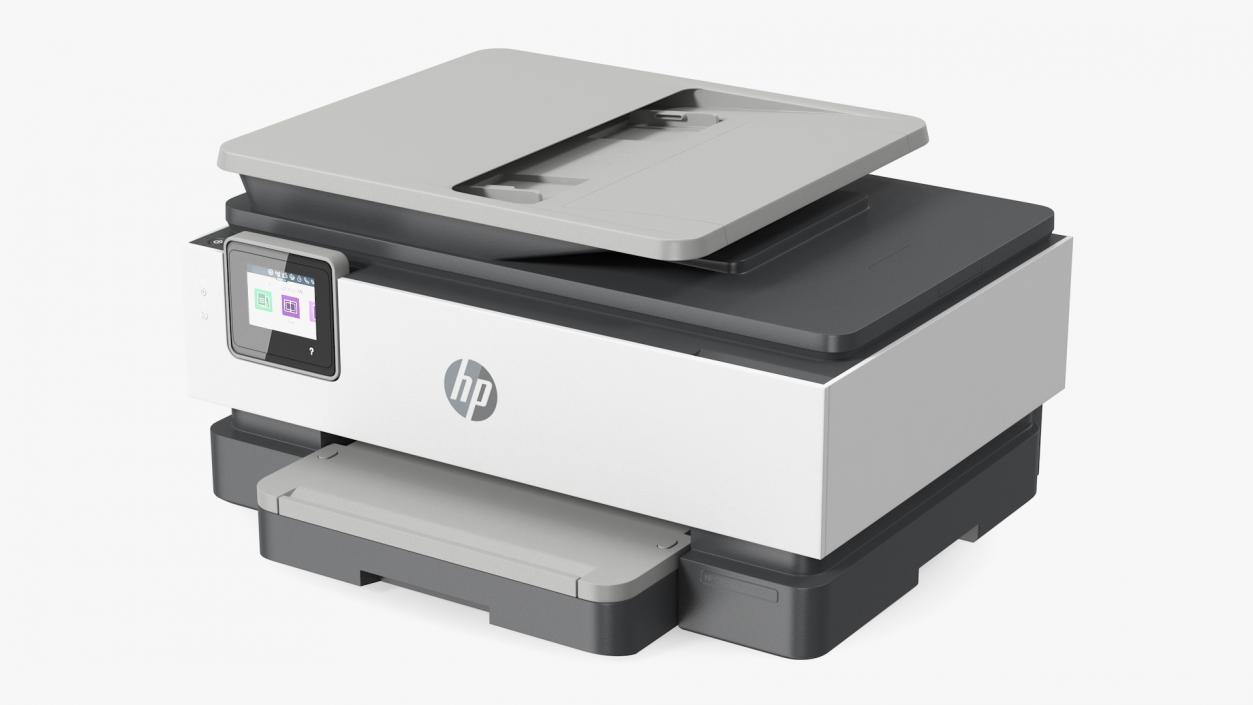 HP OfficeJet Pro 8025e Multifunction Printer ON 3D