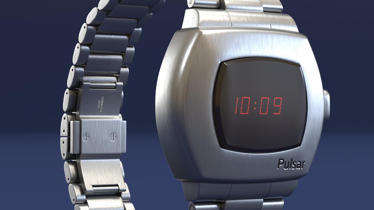 3D Hamilton Watch Pulsar 1970