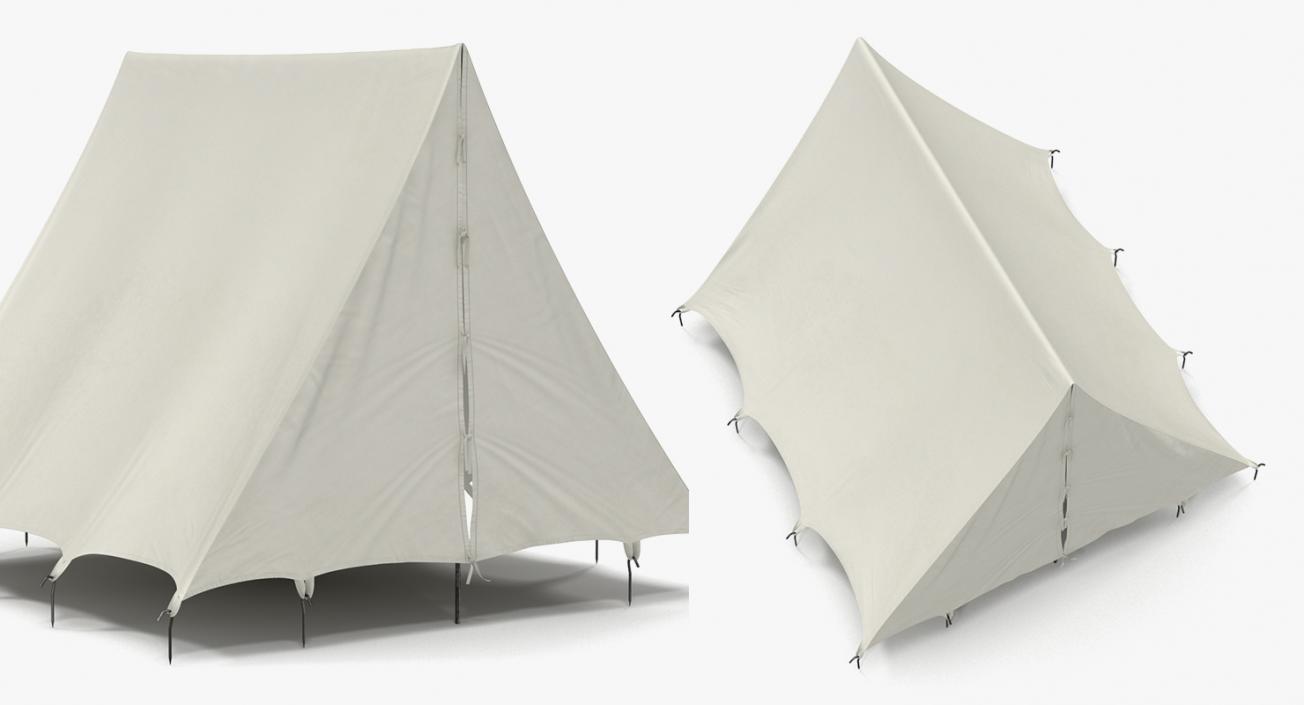 3D Camping Tents Collection 3