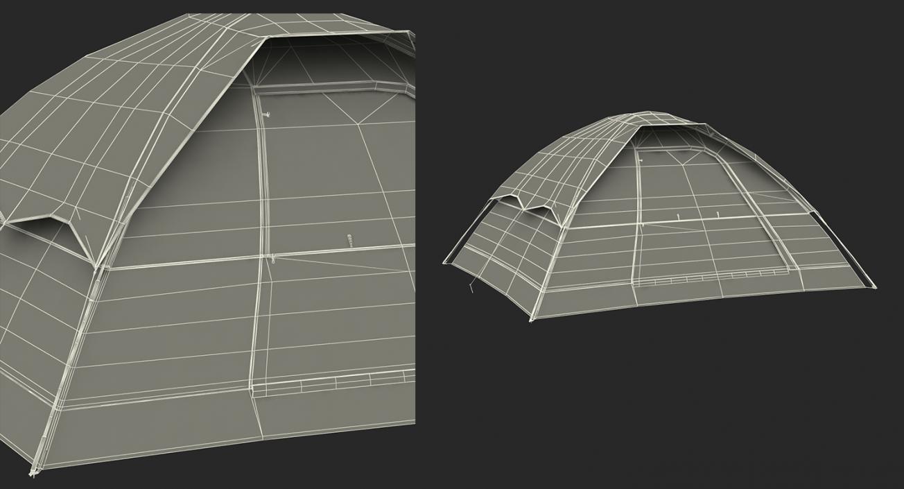 3D Camping Tents Collection 3