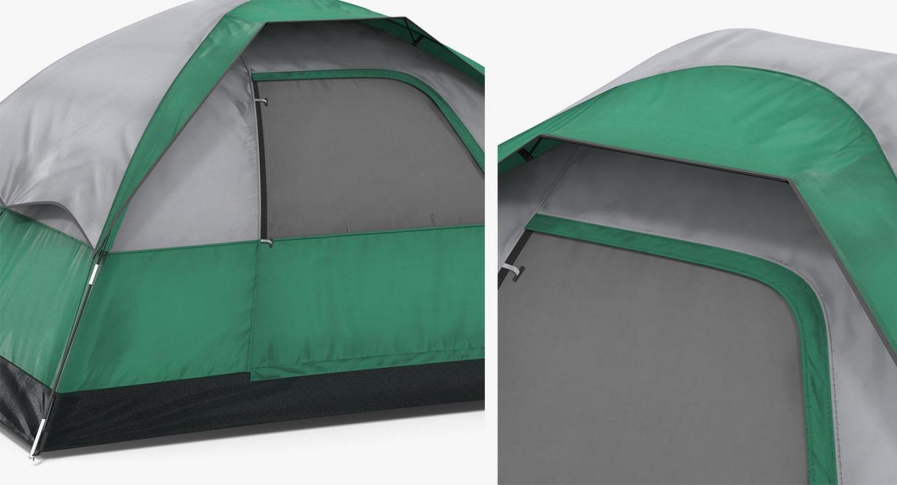 3D Camping Tents Collection 3