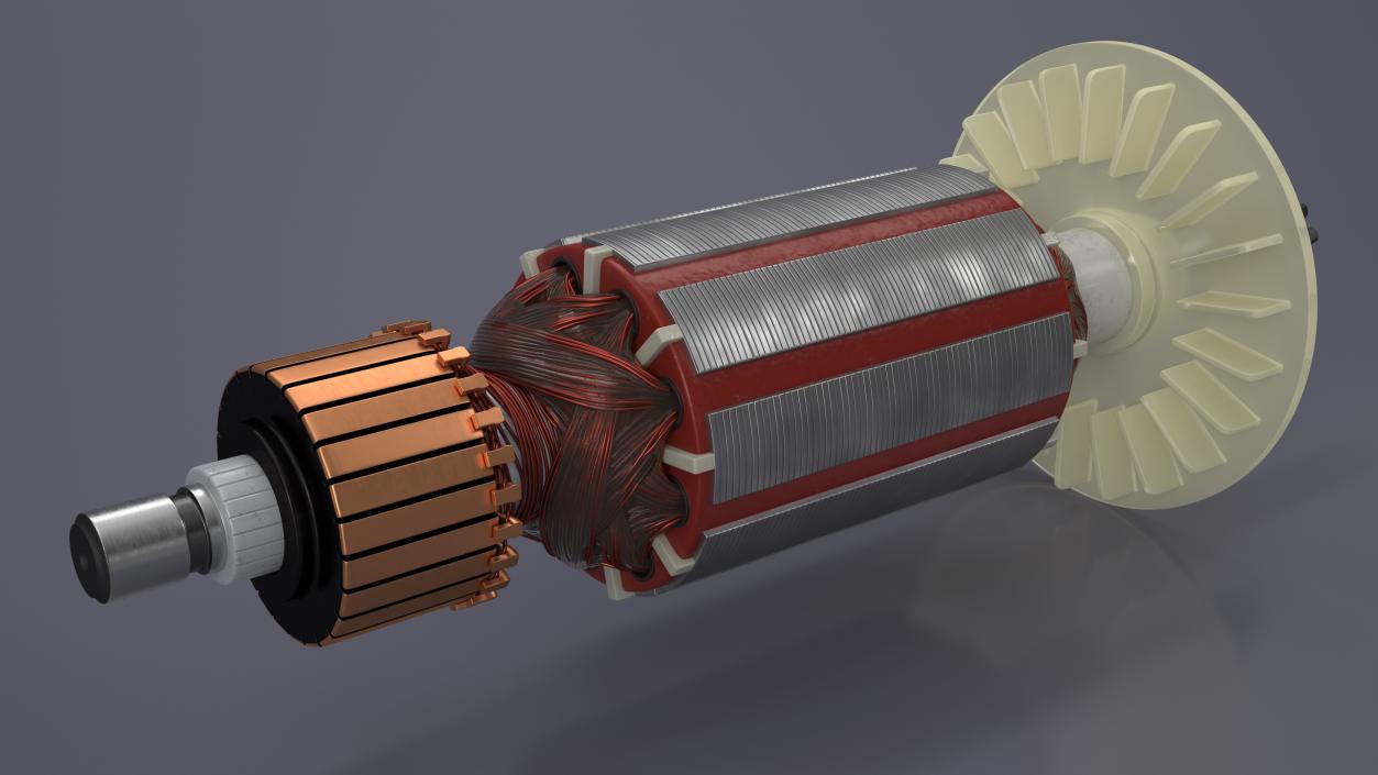 3D model Electric Motor Rotor