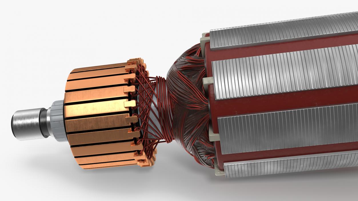 3D model Electric Motor Rotor