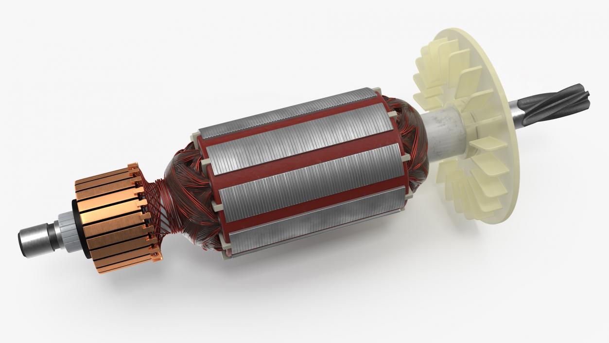 3D model Electric Motor Rotor