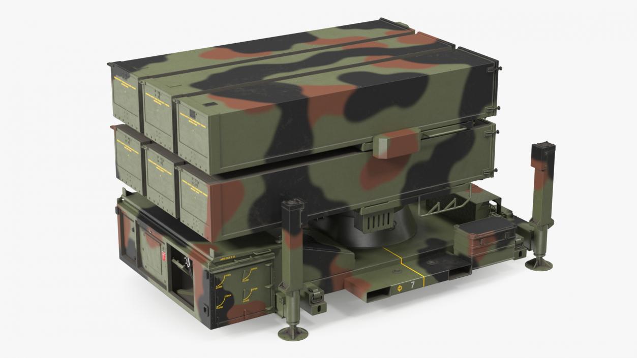 3D NASAMS Air Defense System Camouflage