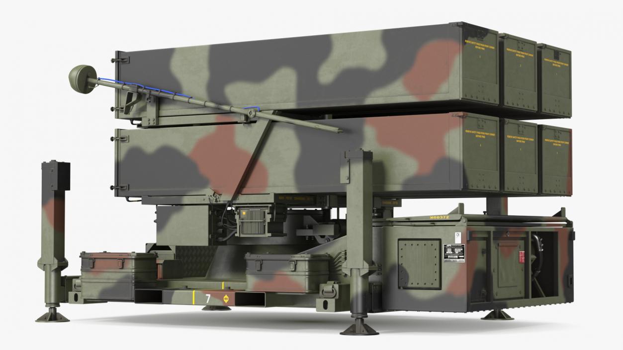 3D NASAMS Air Defense System Camouflage