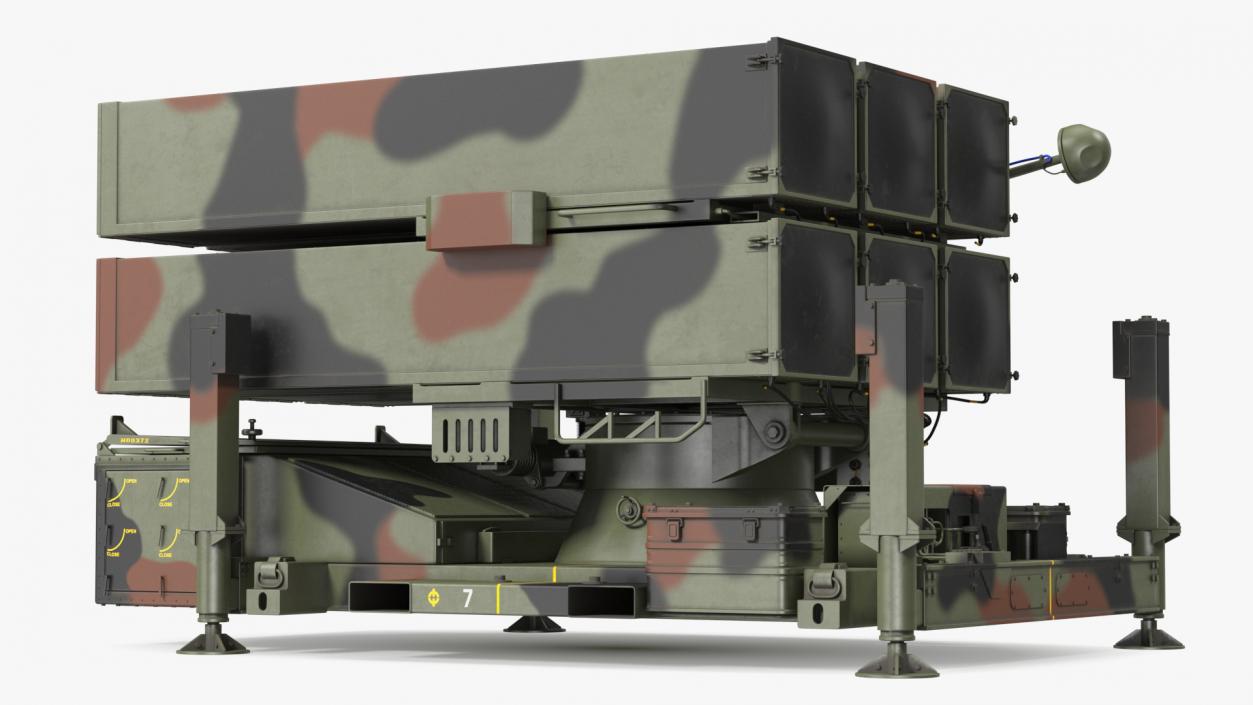 3D NASAMS Air Defense System Camouflage