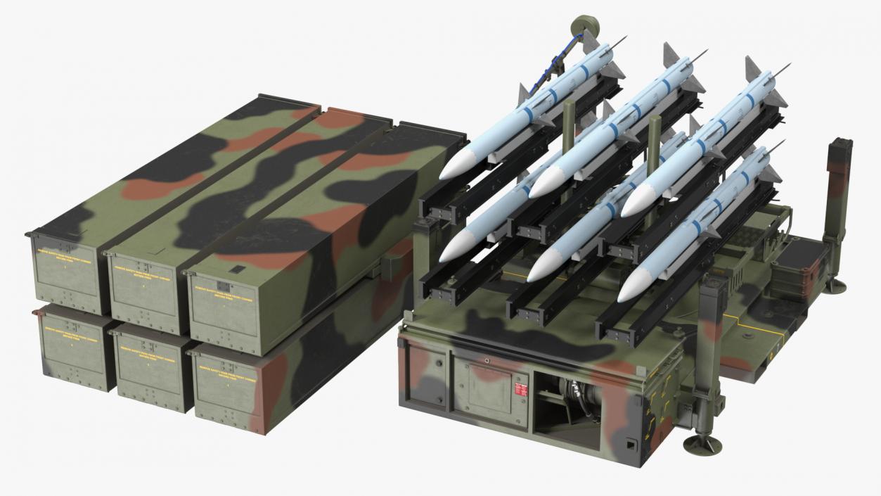 3D NASAMS Air Defense System Camouflage