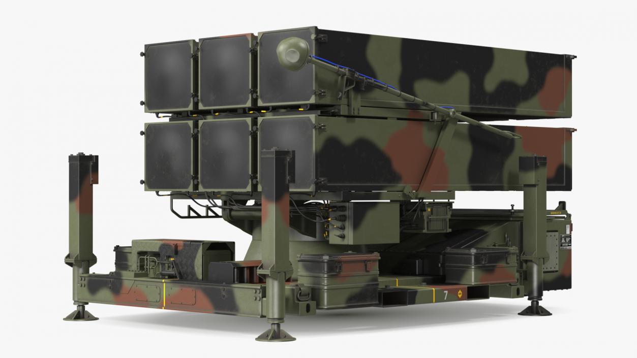 3D NASAMS Air Defense System Camouflage