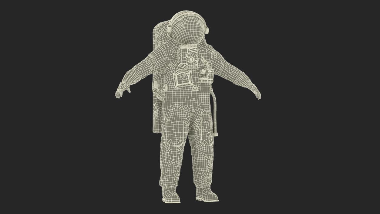 3D China Feitian Space Suit Rigged