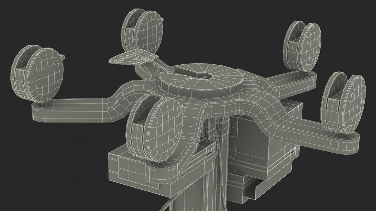 Electroencephalography EEG Machine 3D model