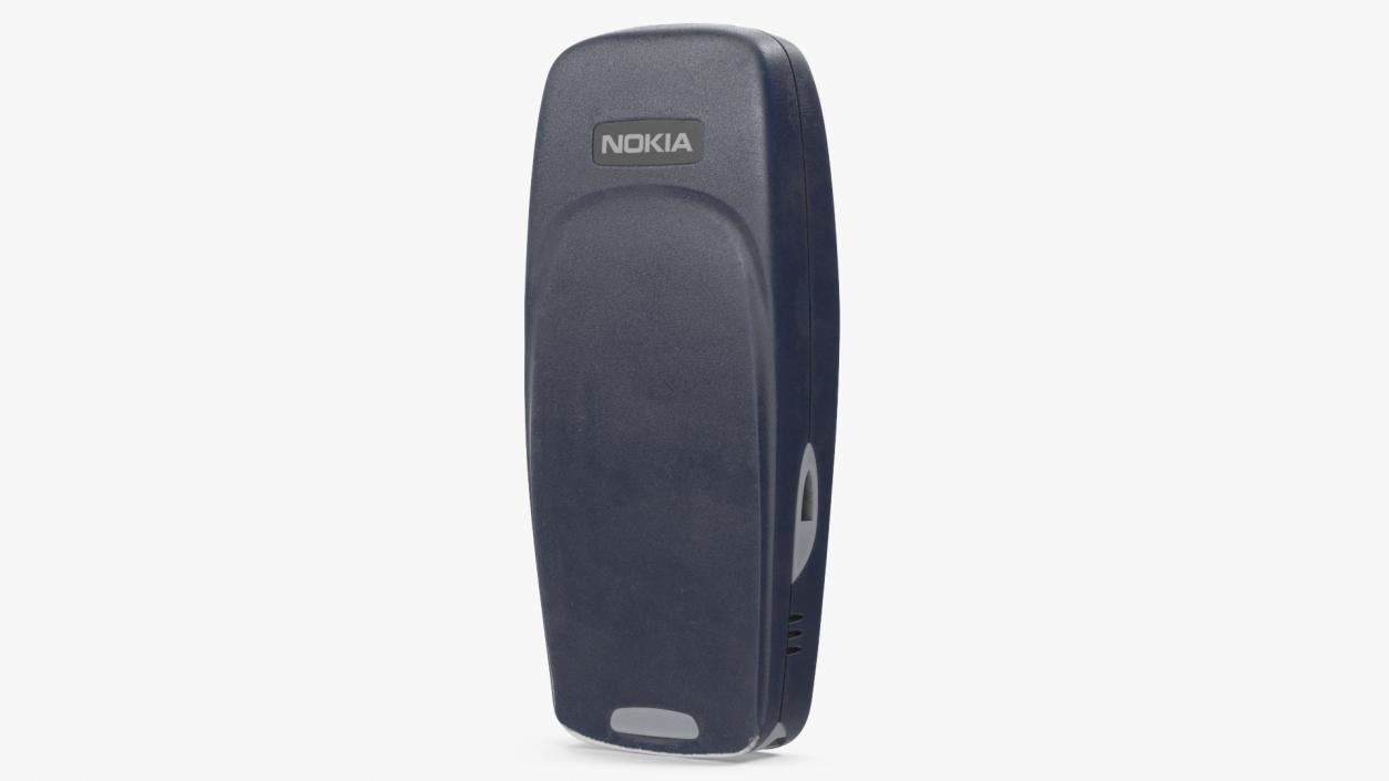 3D Worn Phone Nokia 3310 Switched On model