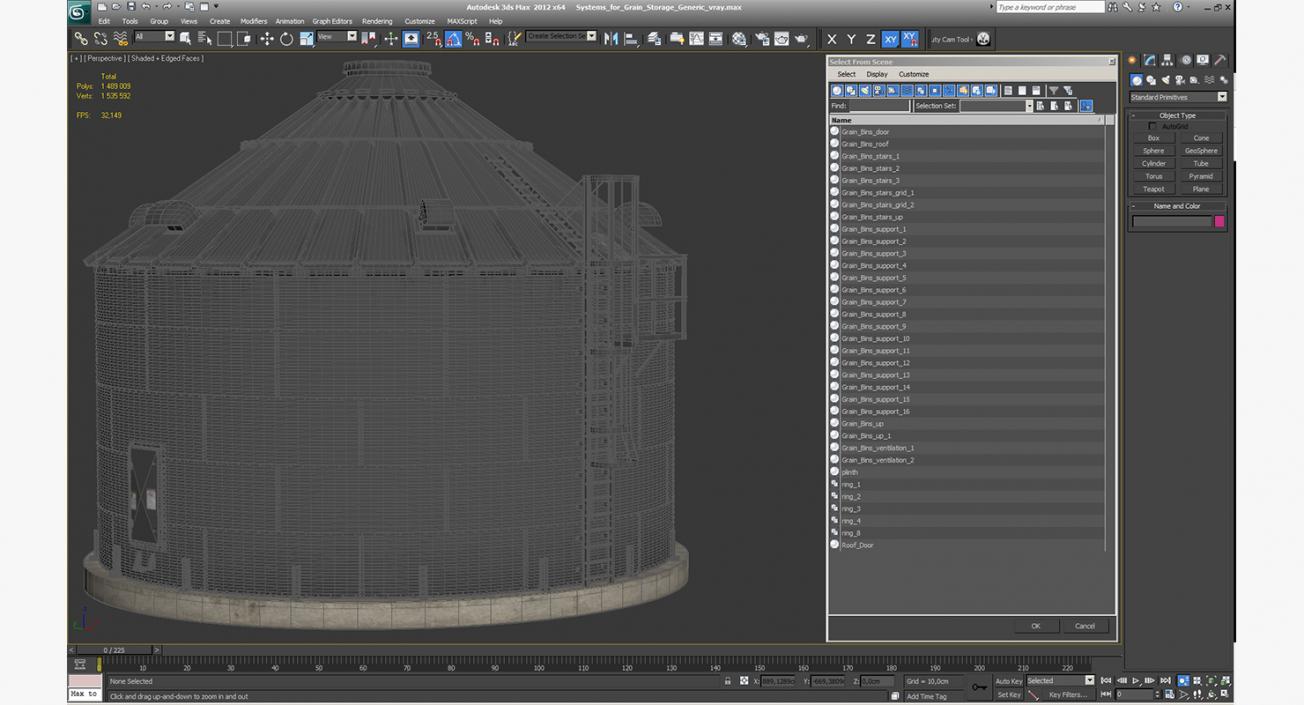 3D Systems for Grain Storage Generic model