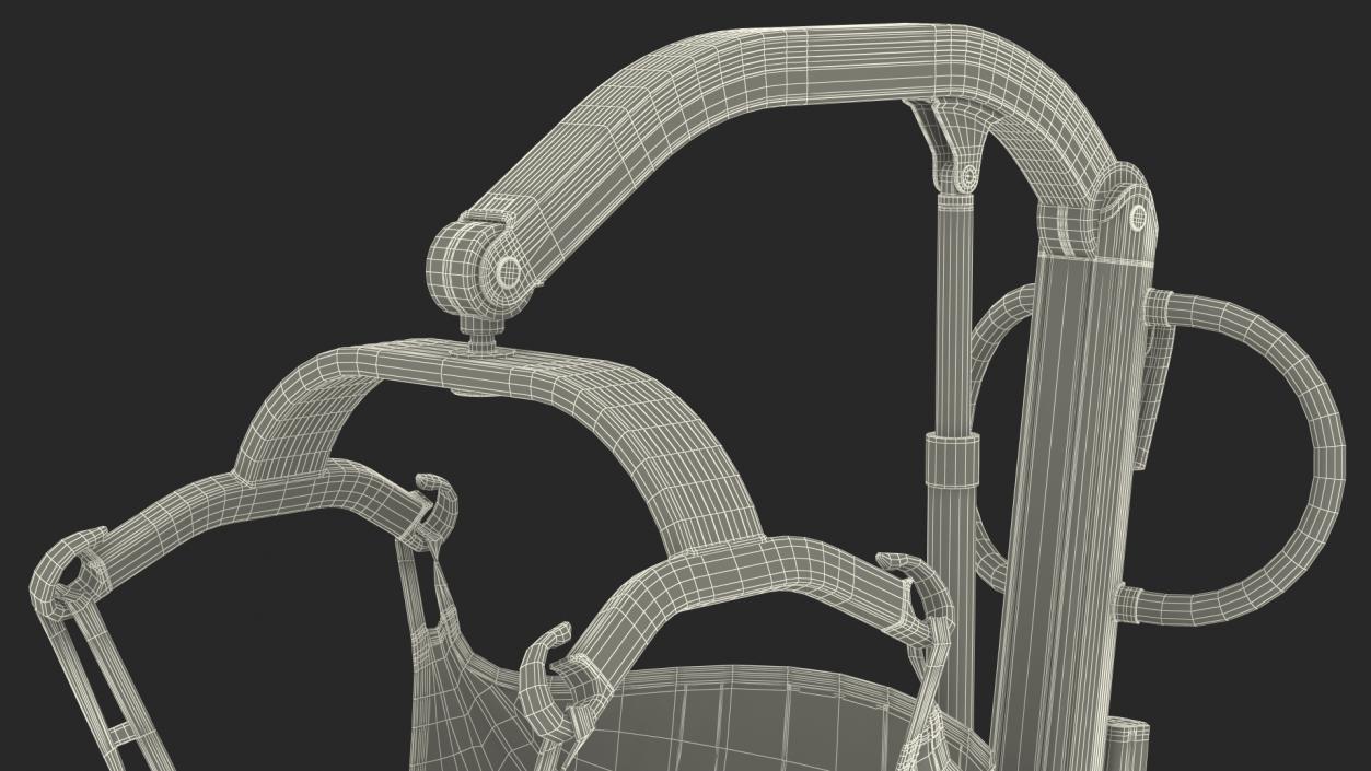 3D Patient Lift with Sling model