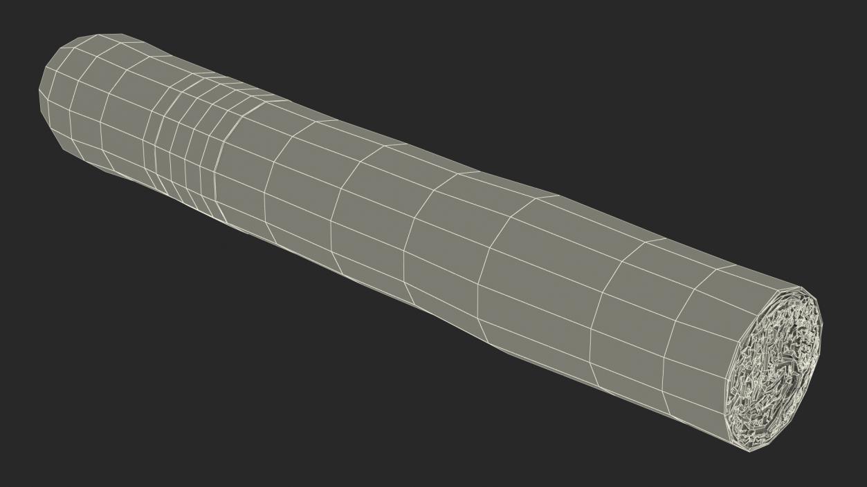 3D Cigar Thick 2 model