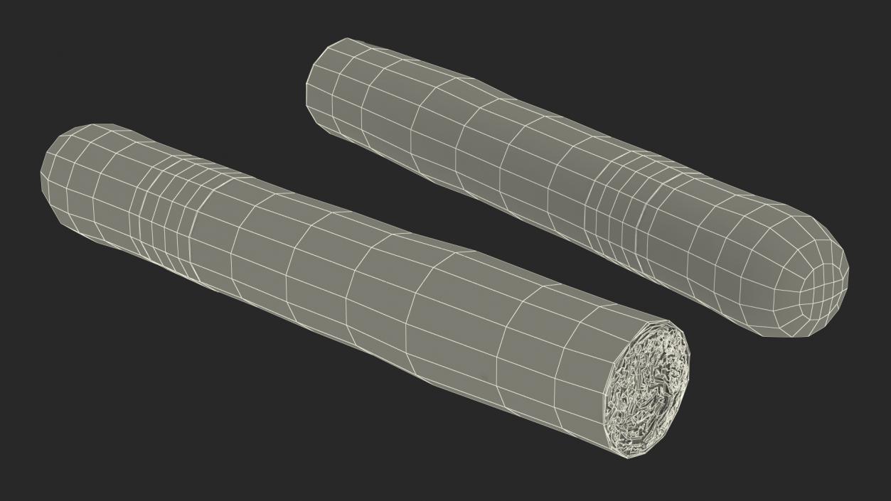 3D Cigar Thick 2 model