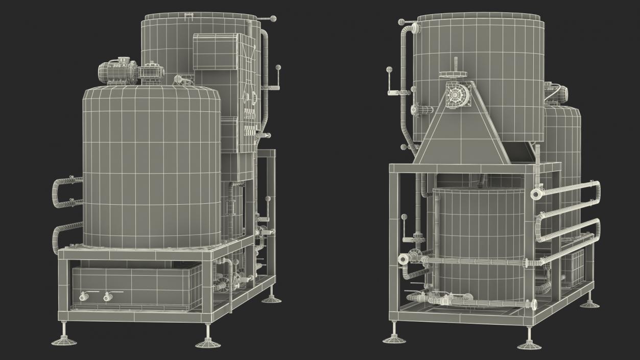 3D Impiantinox Pocket Brau Microbrewery