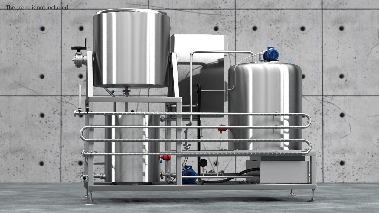 3D Impiantinox Pocket Brau Microbrewery