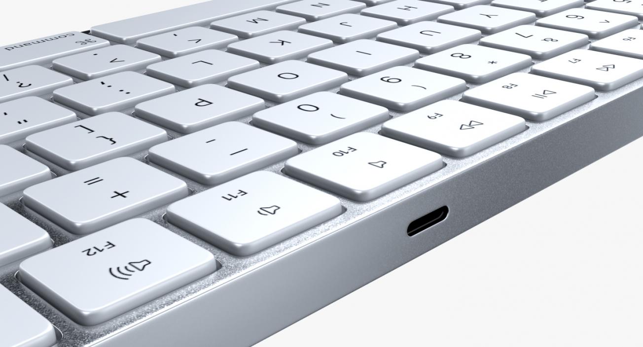 3D model Apple Wireless Keyboards 3D Models Collection