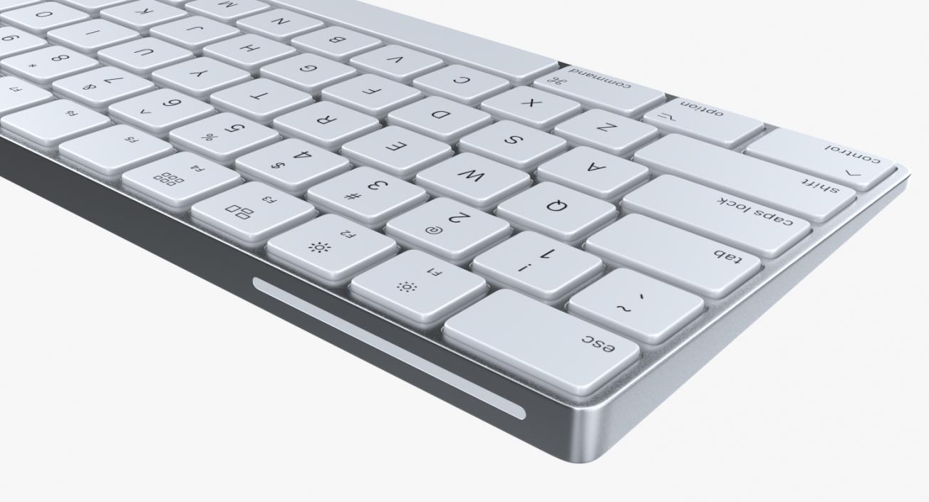 3D model Apple Wireless Keyboards 3D Models Collection