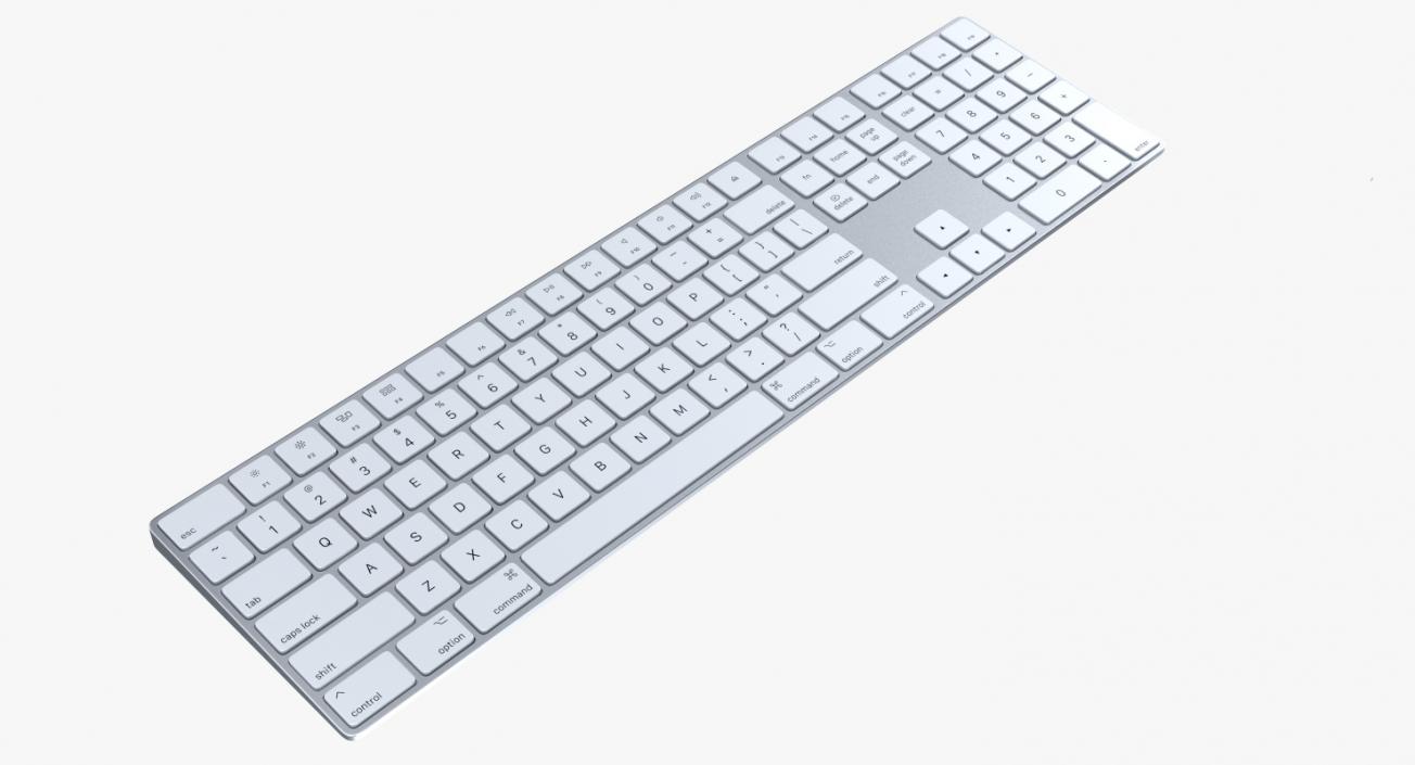 3D model Apple Wireless Keyboards 3D Models Collection