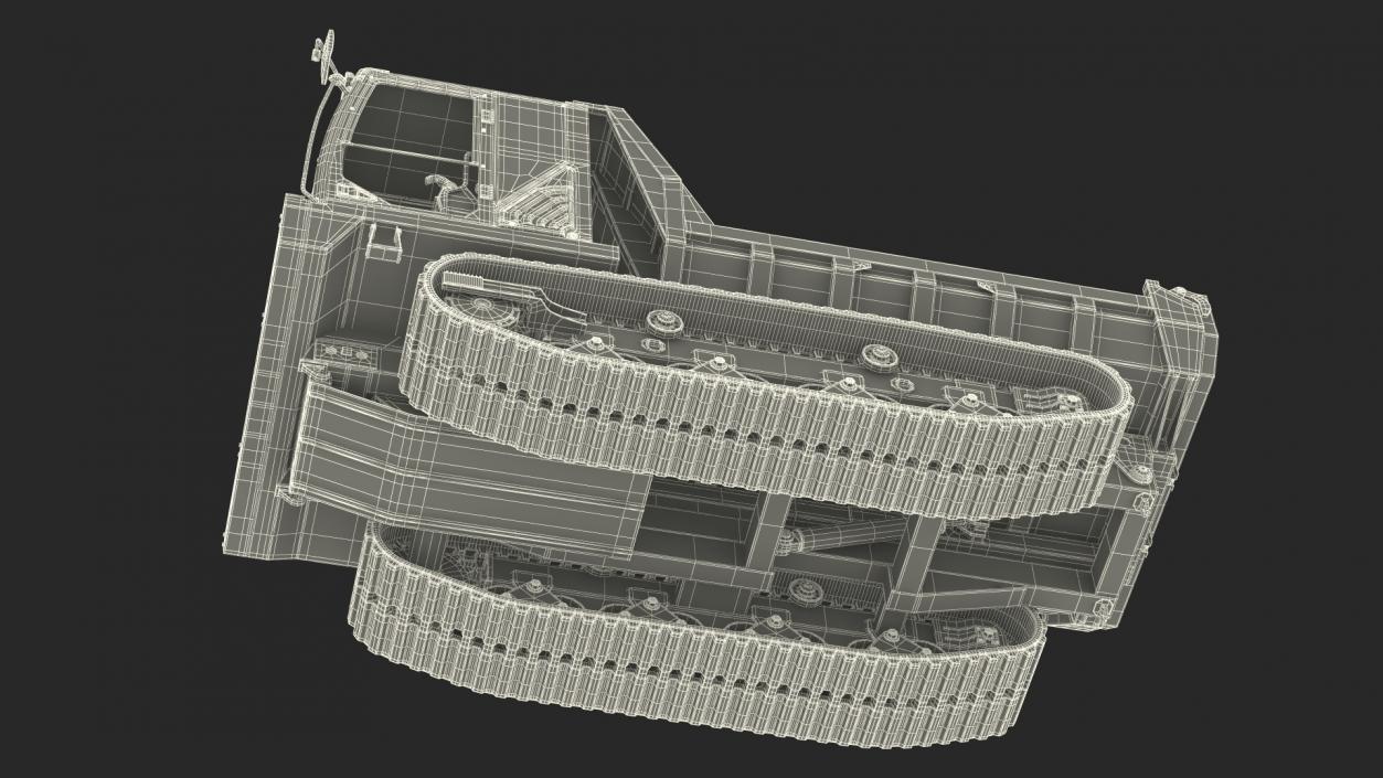 3D Morooka Carrier New Rigged