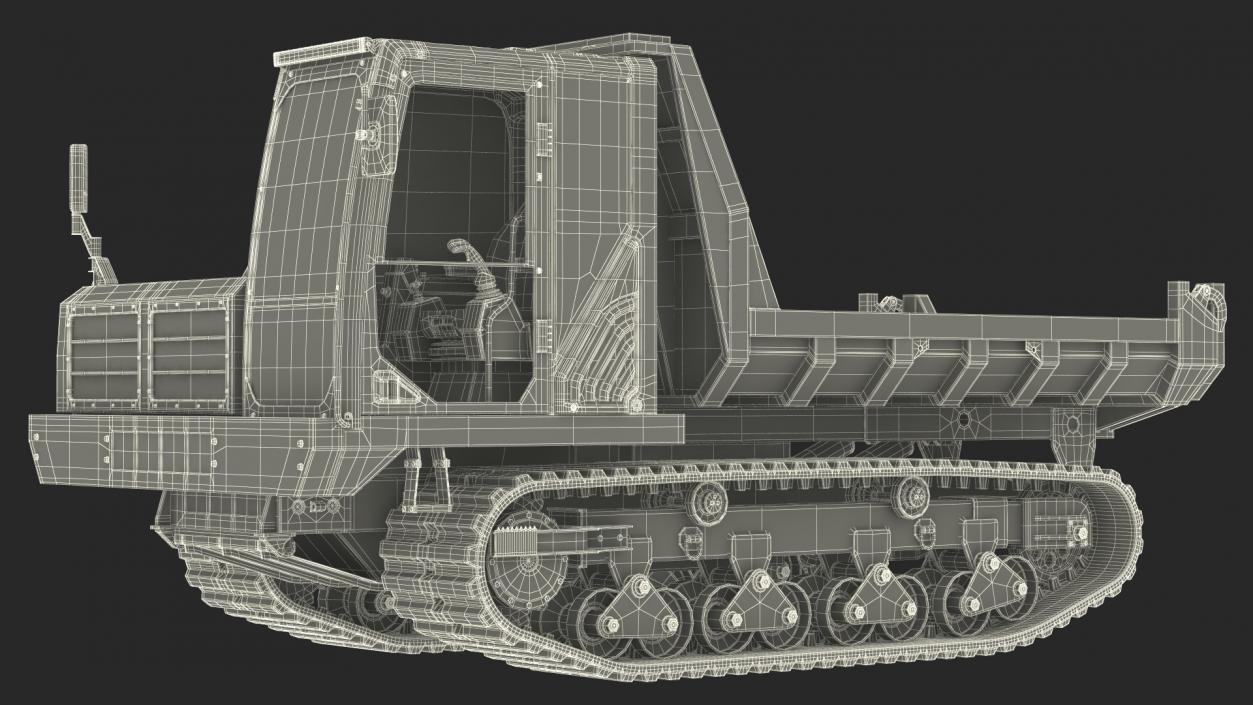 3D Morooka Carrier New Rigged