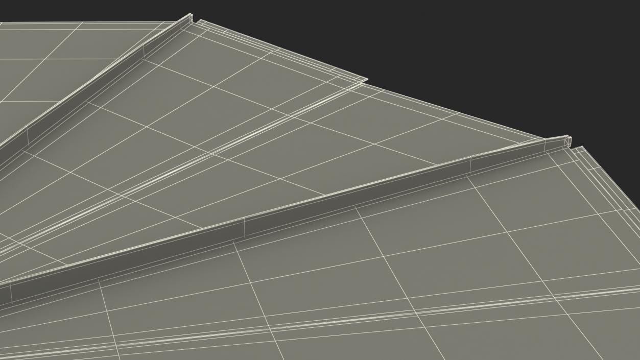 3D Lander Solar Array model