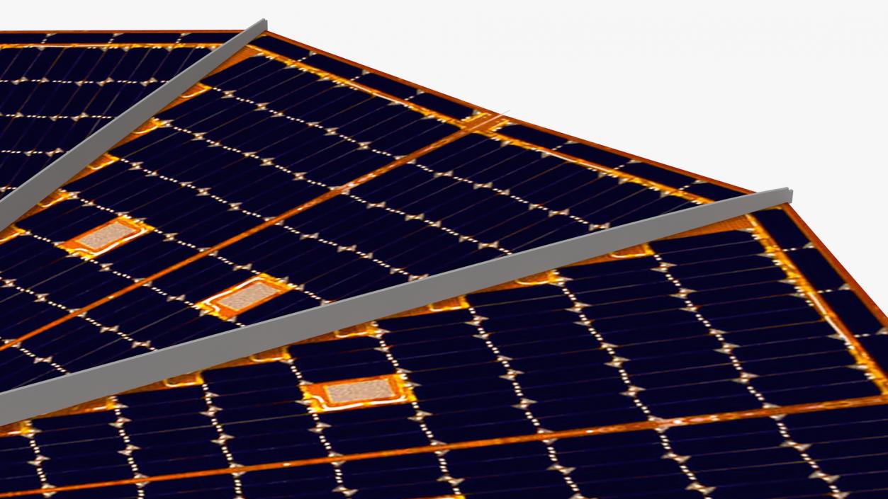 3D Lander Solar Array model