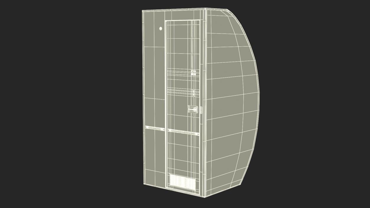 3D Airplane Toilet Lavatory Interior model