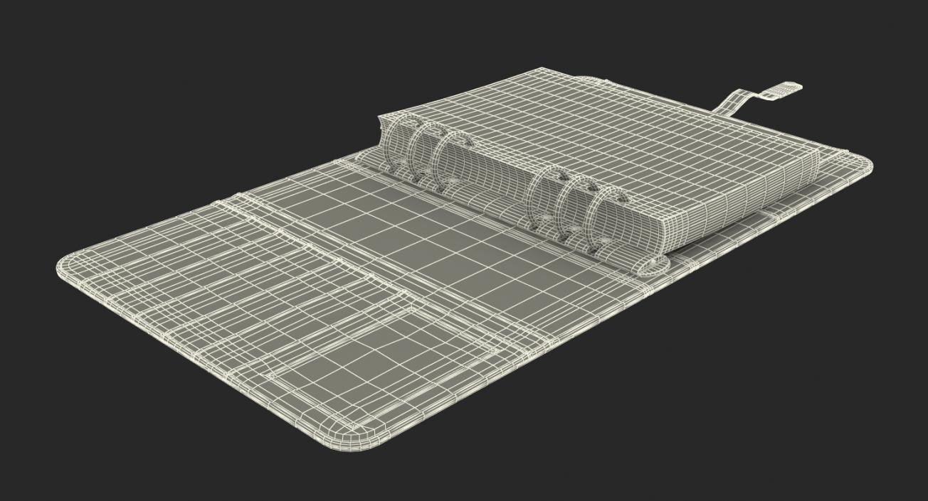 3D model Open Weekly Organizer Red