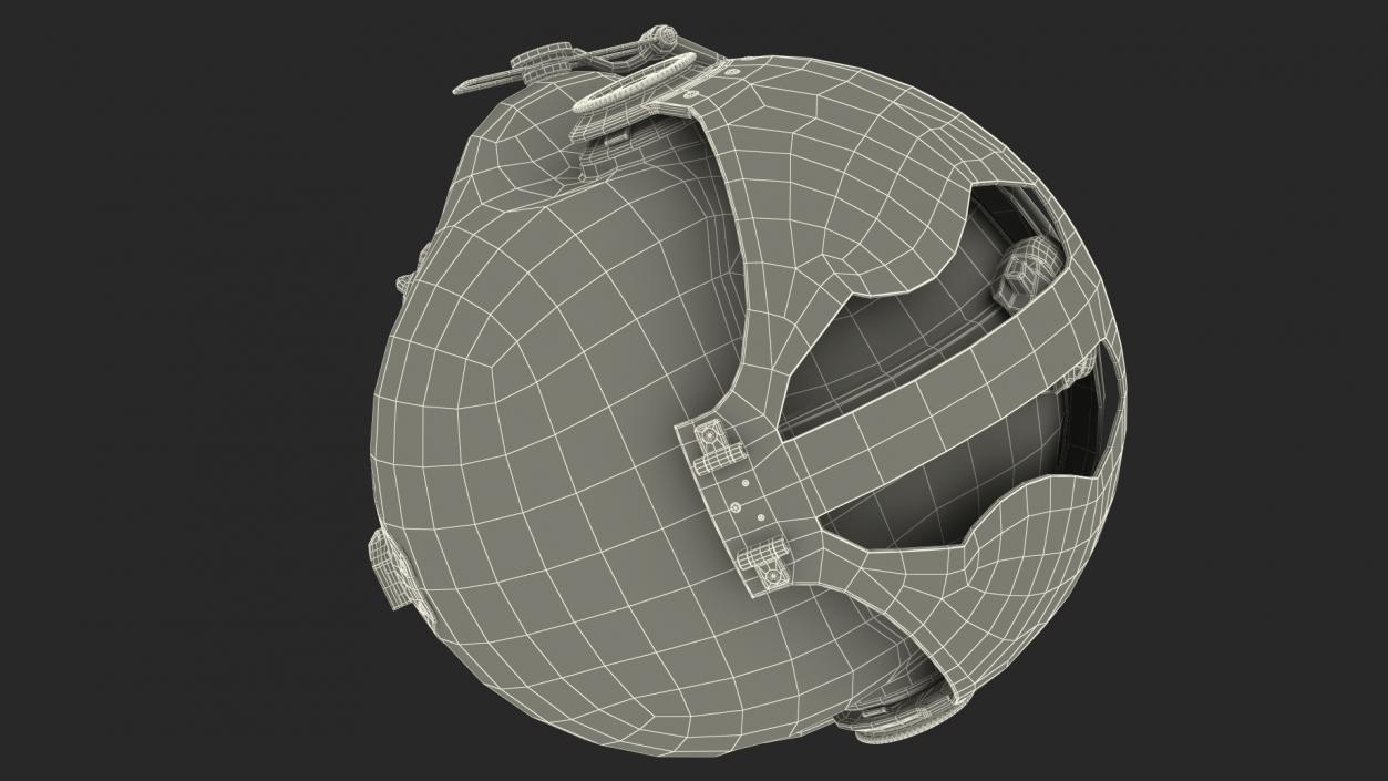 3D model Helicopter Helmet Generic