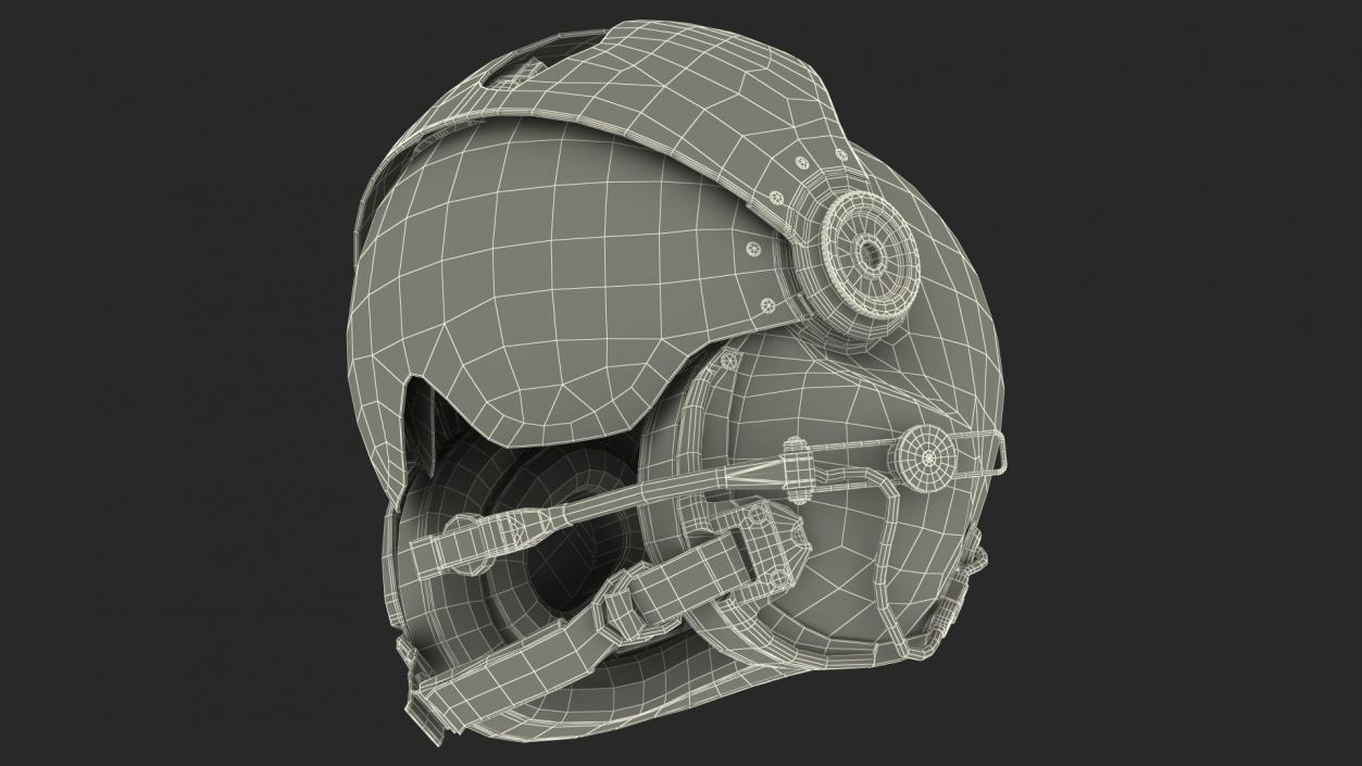 3D model Helicopter Helmet Generic