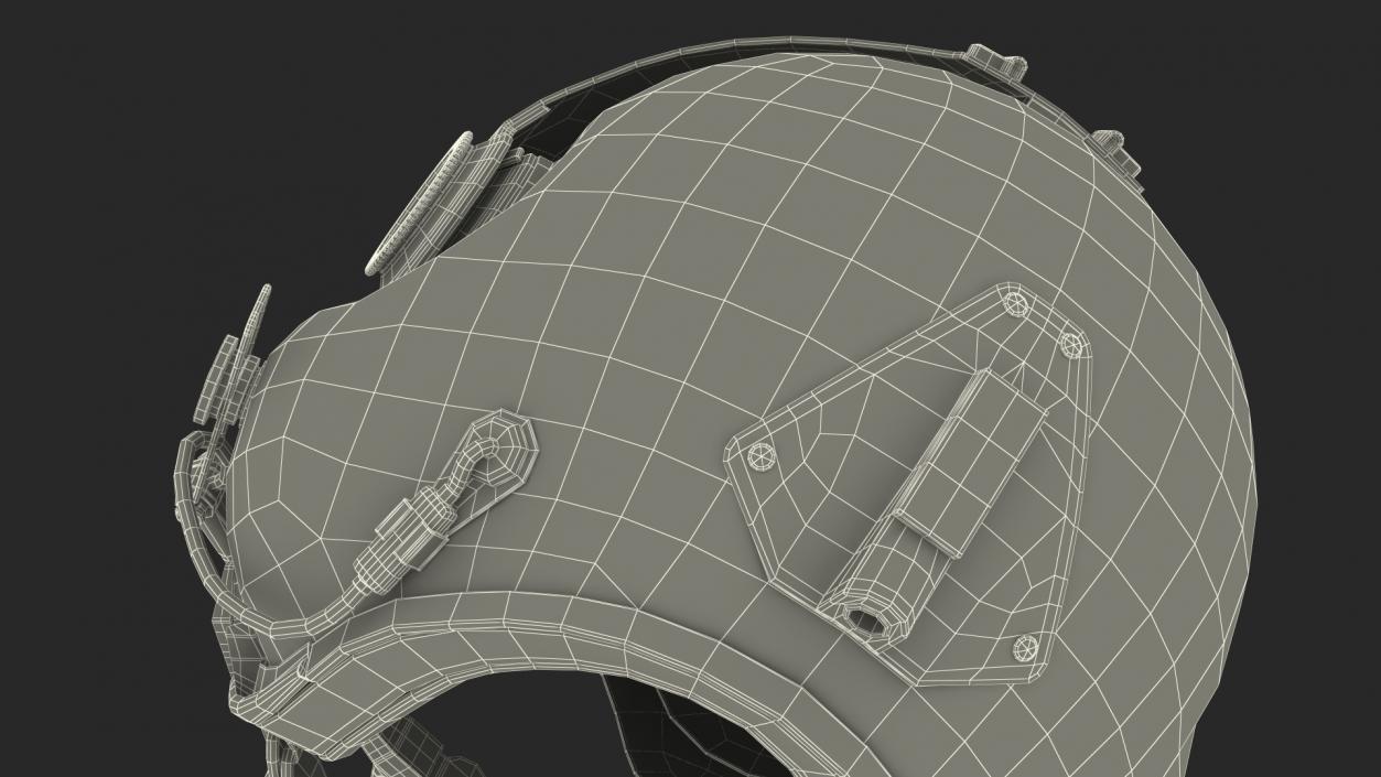 3D model Helicopter Helmet Generic