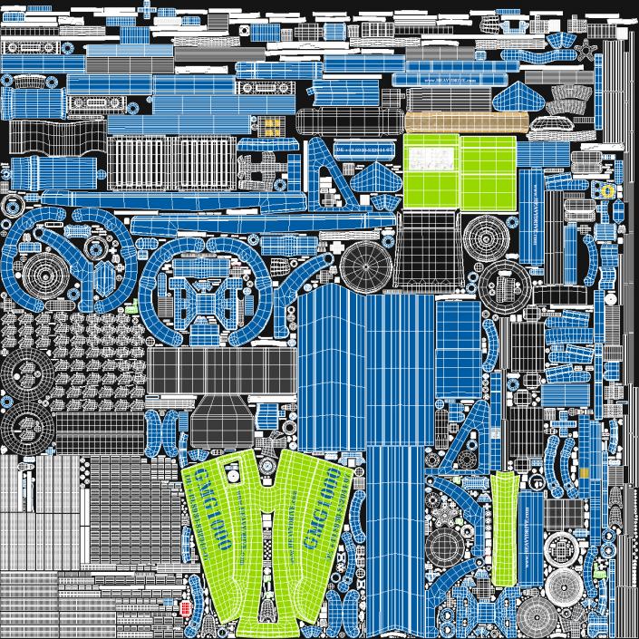 3D model GMG 1000 Glass Assembly Device