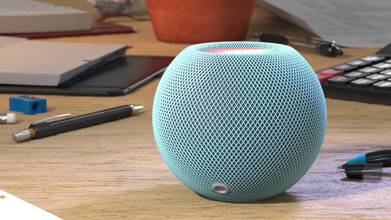 3D Voice Assistant Speaker model