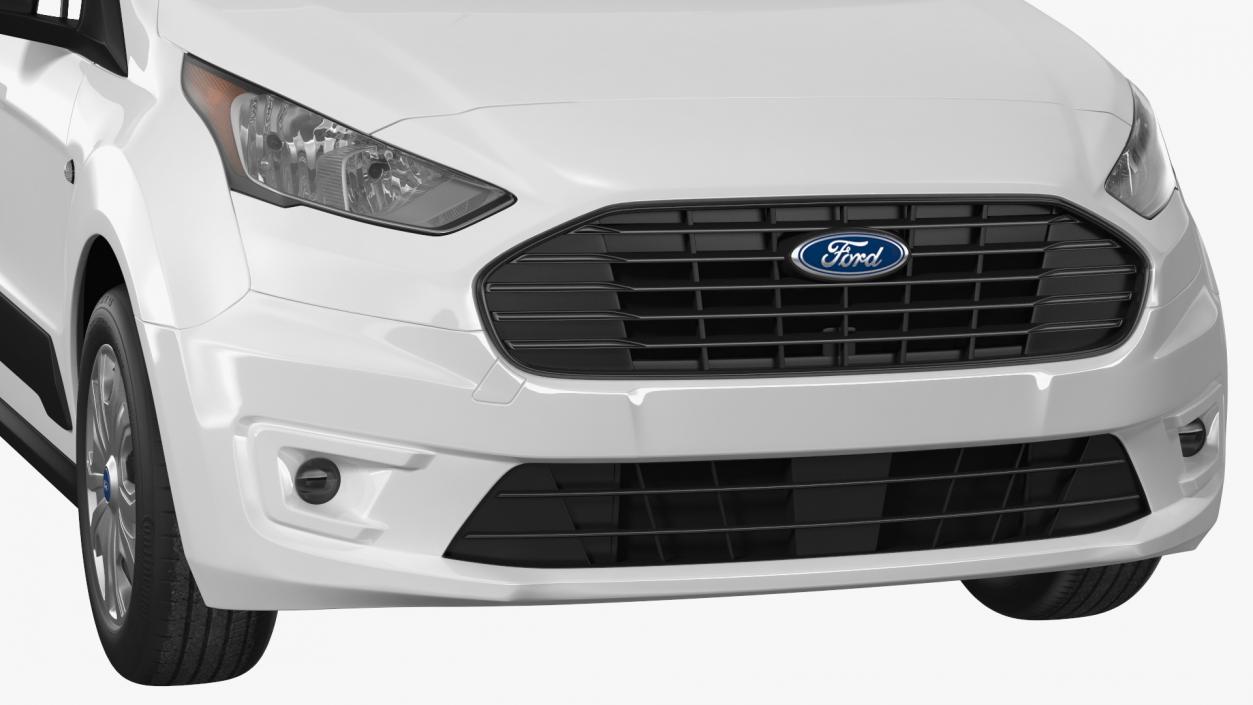 3D model Ford Transit Connect Tailgate White